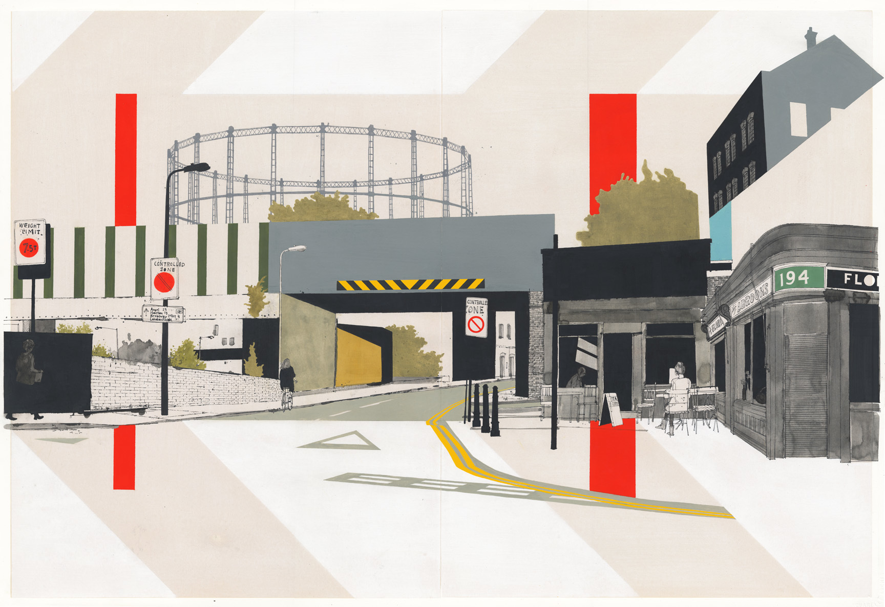 Chocolate skateboards20thポスターEvan Hecox Chocolate skateboards20thポスターEvan Hecox