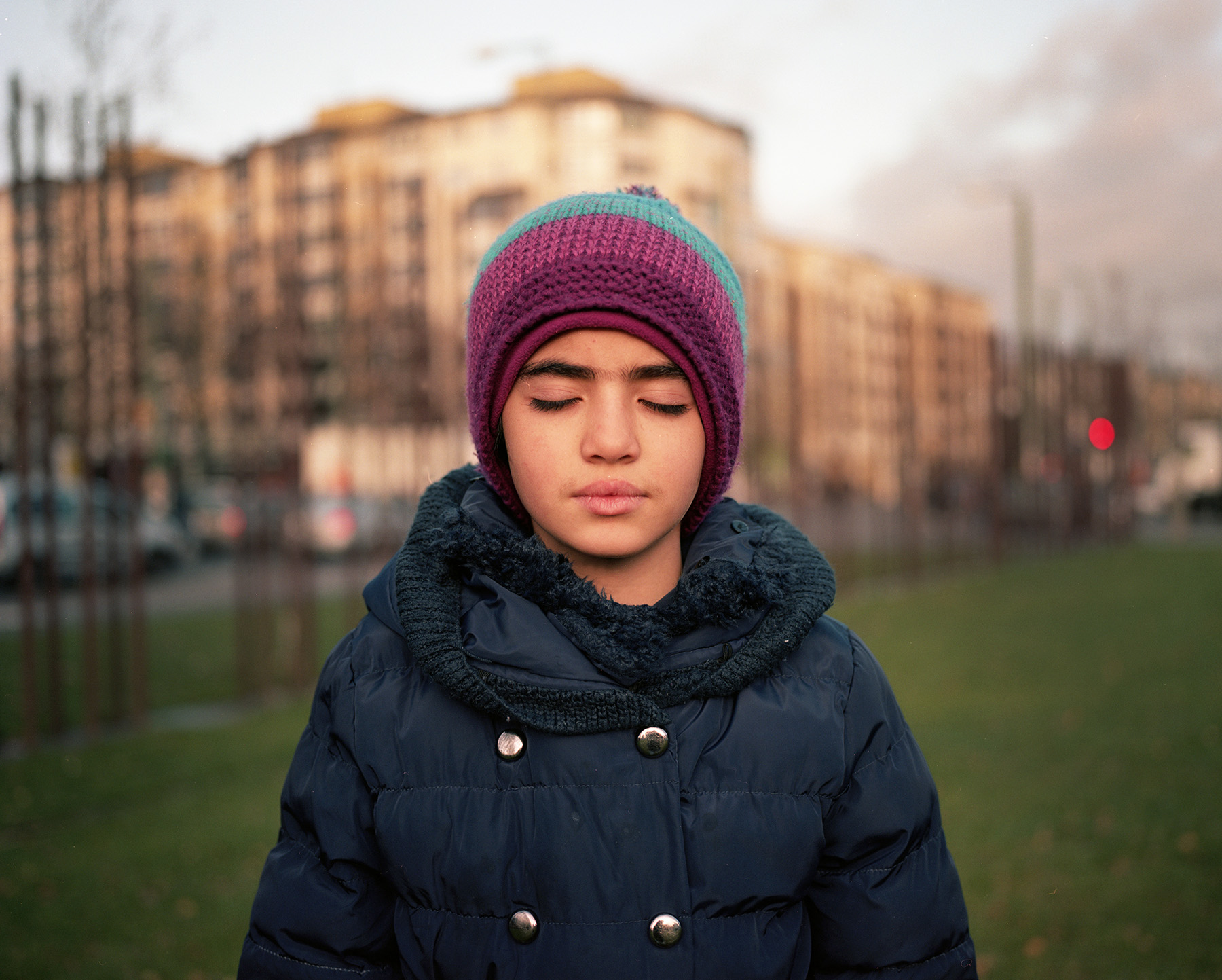 Kimya, Berlin Wall Memorial, Berlin, Germany, December 2015