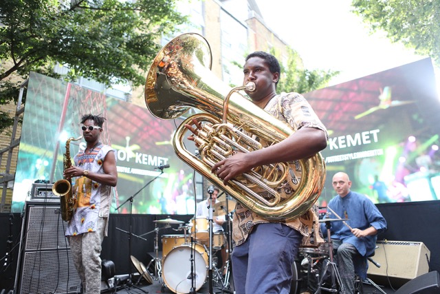 Sons of Kemet at African Street Style festival shot by Coco (Visionary Underground)