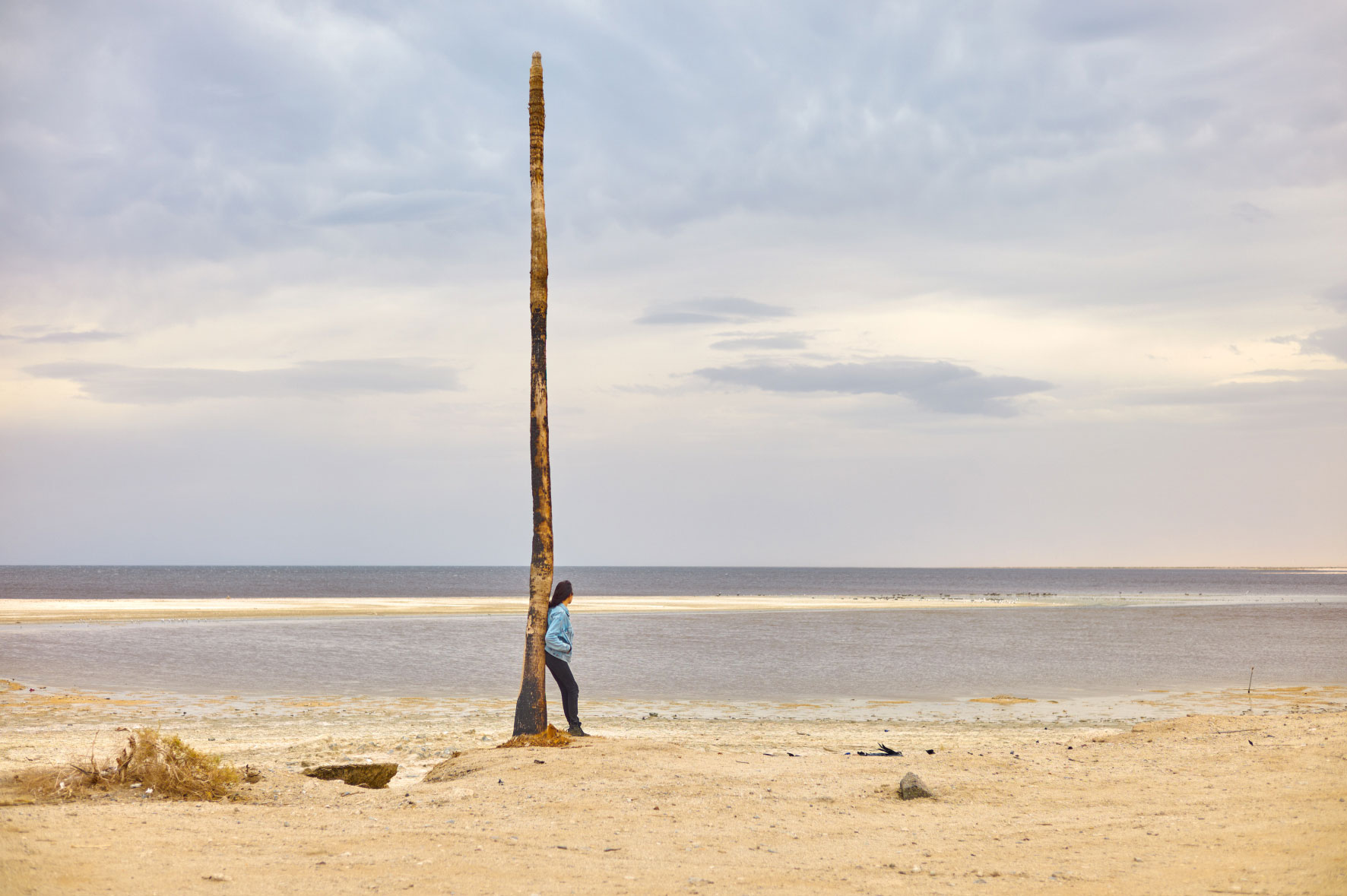 Sarah, Salton Sea Beach.