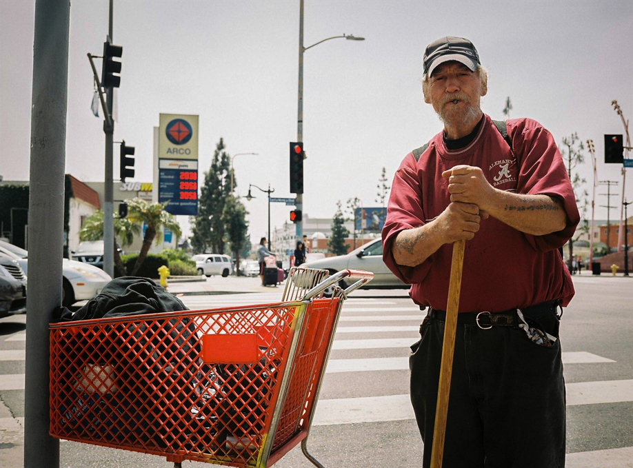 "This man asked that I send prints of the photos to an address of a friend, as it had been years since someone took his photo." 