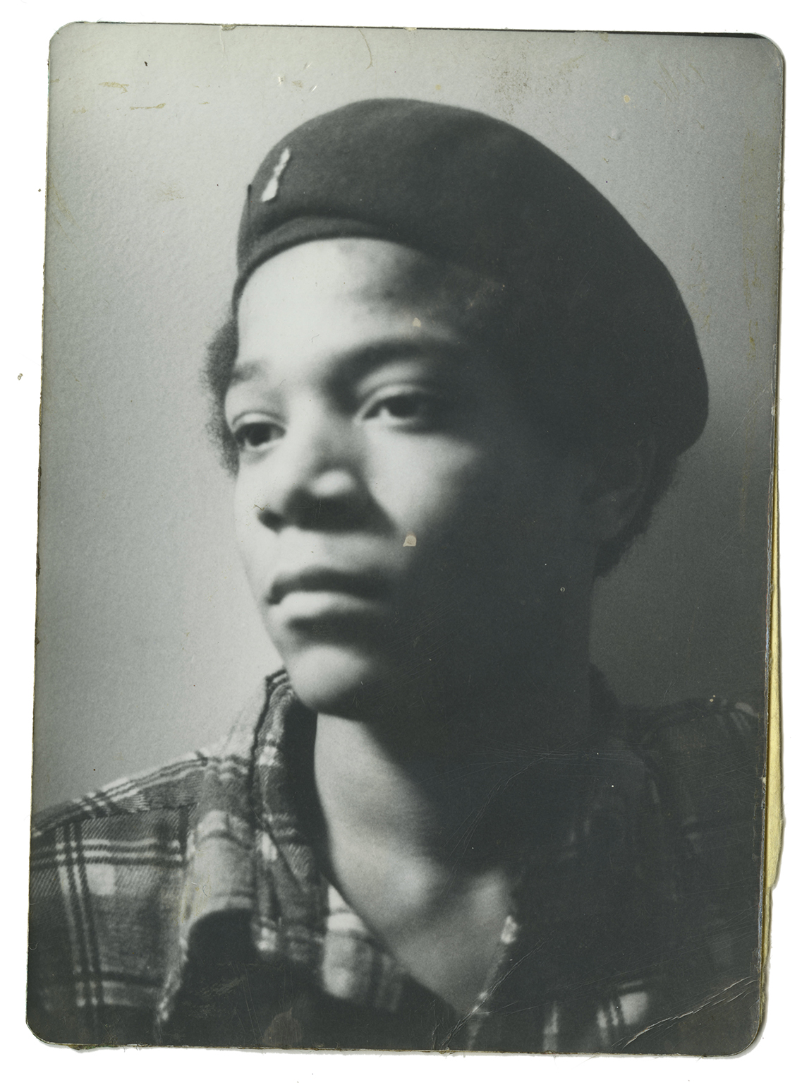 Jean-Michel Basquiat, 1976. Photo by Al Diaz. Courtesy of House of Roulx.