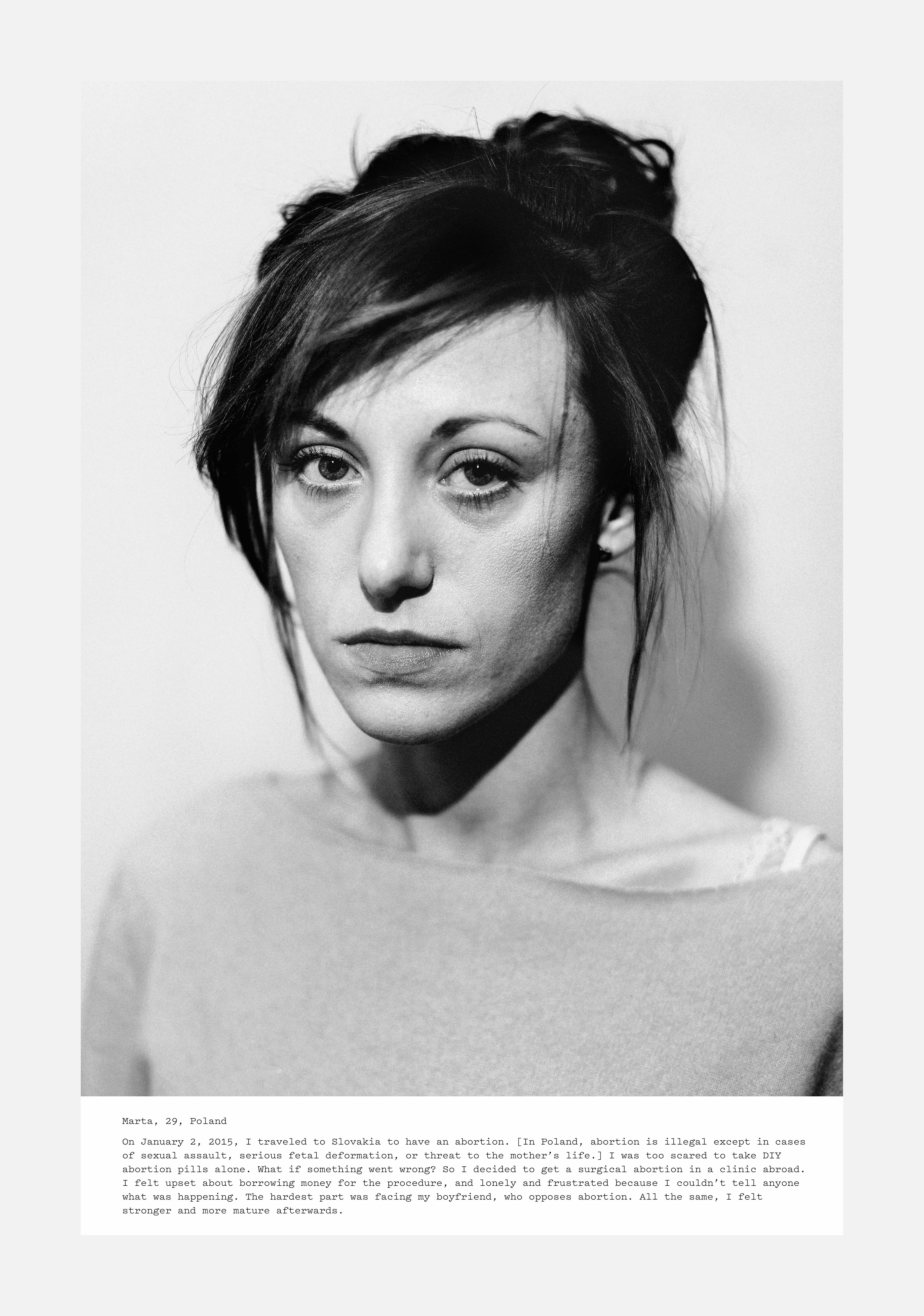 Portrait of Marta, 29, Poland.